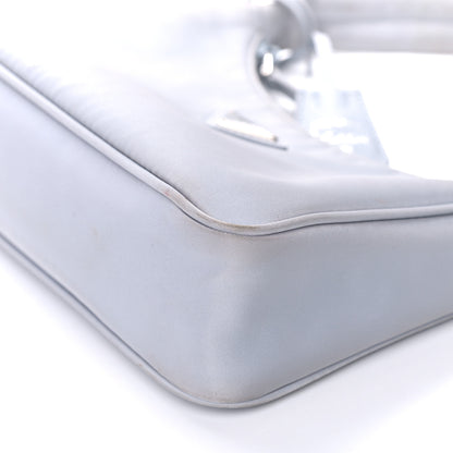 Prada Re-Nylon Saffiano Mini Re-Edition 2005 Bag Fiordaliso 8 of 16