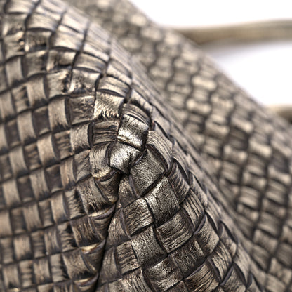 Bottega Veneta Intrecciato Medium Cabat Platino Ossidato 11 of 12