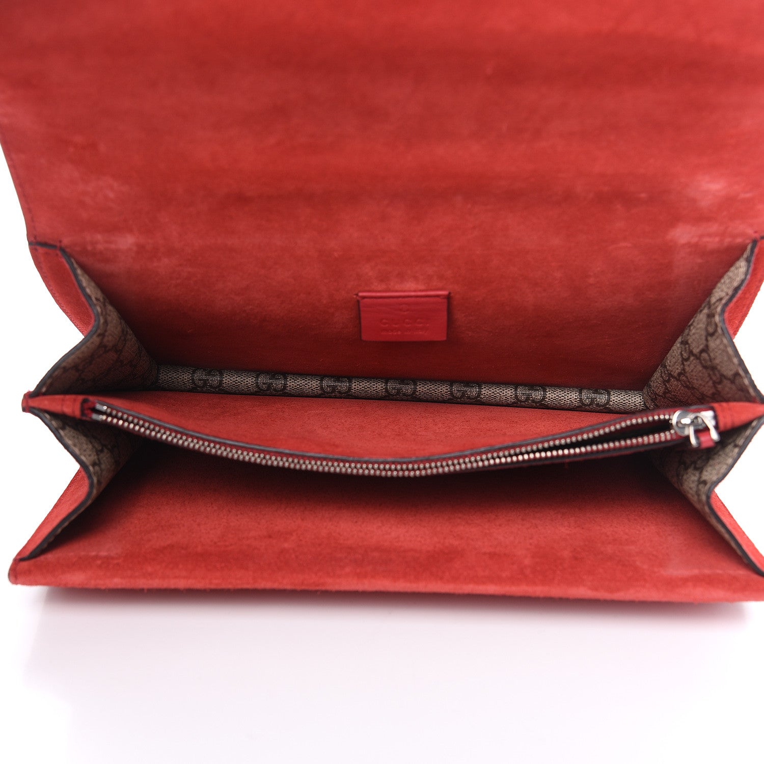 Gucci GG Supreme Monogram Small Dionysus Shoulder Bag Red 5 of 11