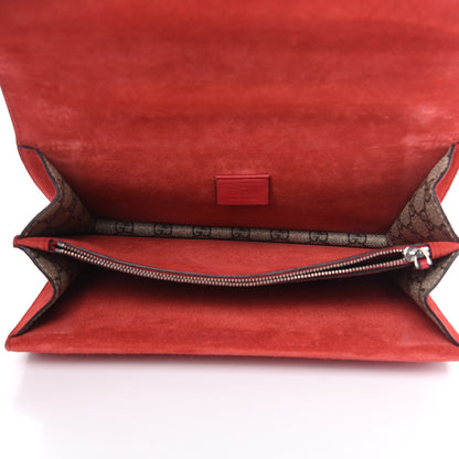Gucci GG Supreme Monogram Small Dionysus Shoulder Bag Red 5 of 11