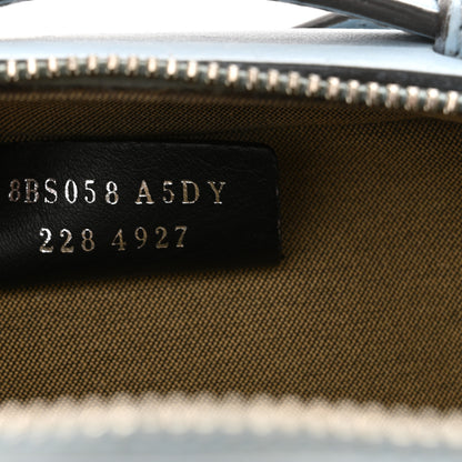 Fendi Vitello Grace Matte O'Lock Mini Camera Case Azzurro Baby 7 of 15