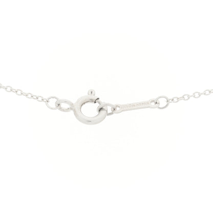 Tiffany Sterling Silver Small Paloma Picasso Loving Heart Pendant Necklace 4 of 6