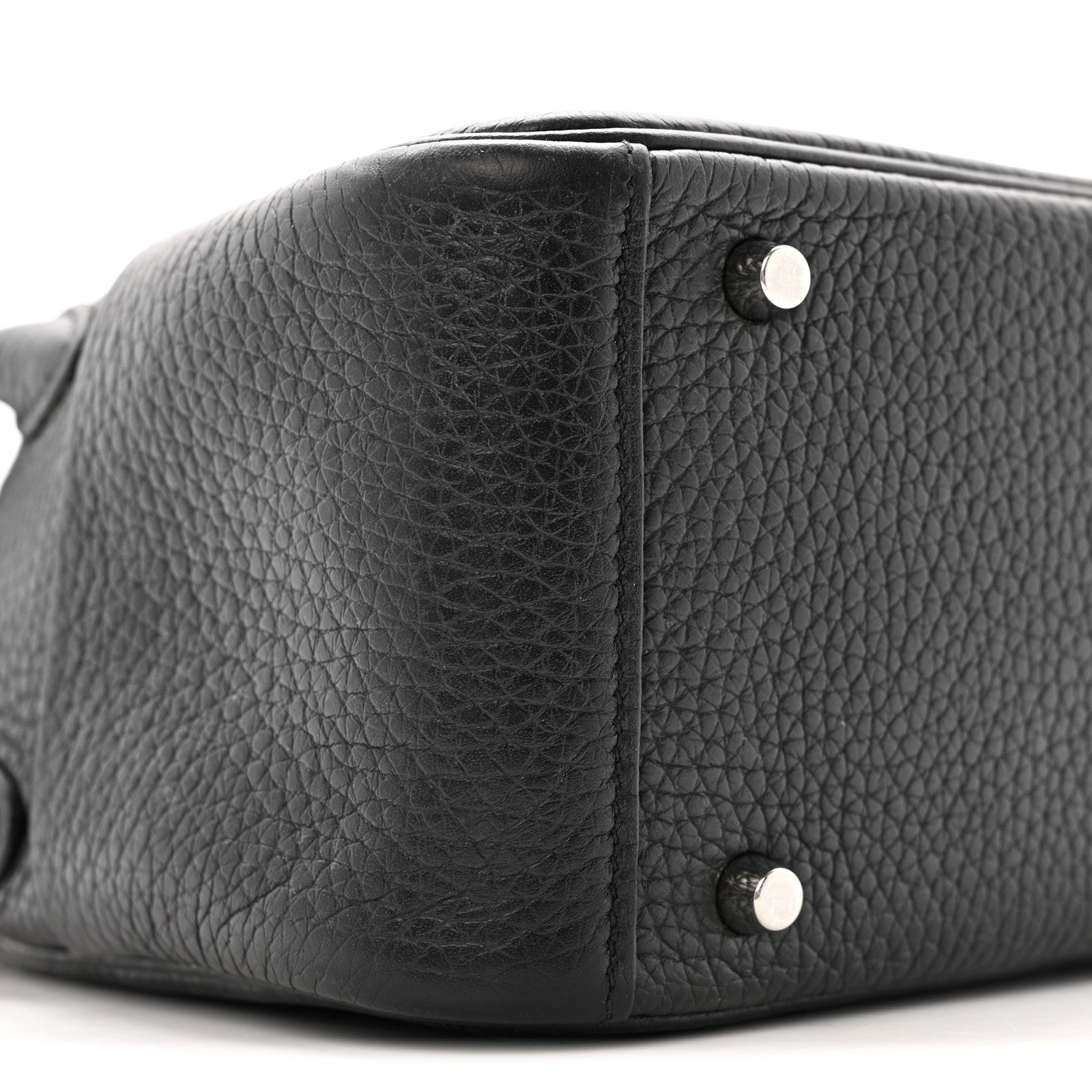 Hermes Taurillon Clemence Mini Lindy 20 Black 9 of 14