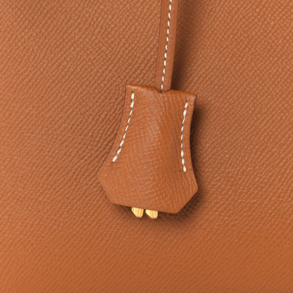Hermes Epsom Birkin Sellier 25 Gold 32 of 34