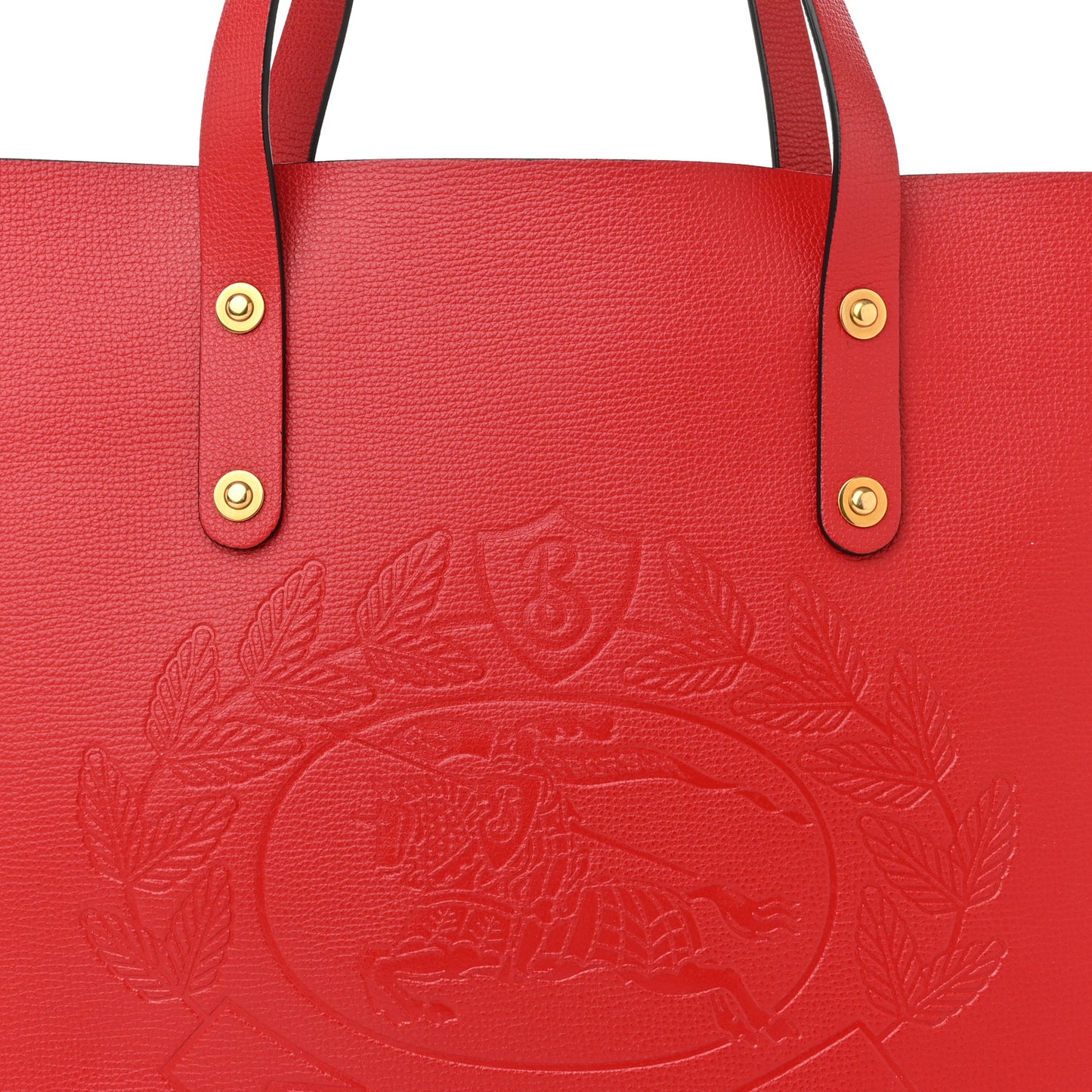 Haymarket Check Small Reversible Tote Red