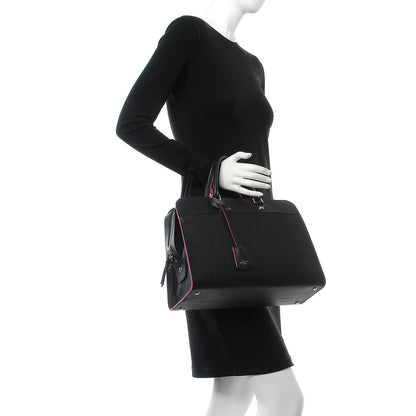 Louis Vuitton Epi Vaneau GM Black Hot Pink 3 of 8