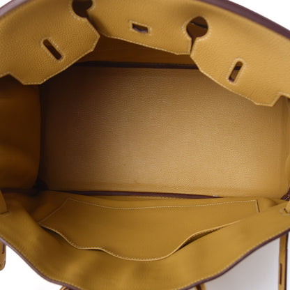 Hermes Togo Birkin 35 Curry 5 of 7