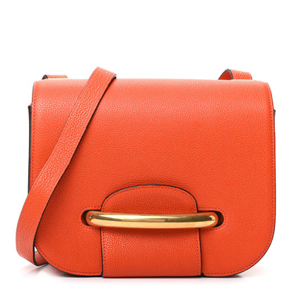 Mulberry Classic Grain Small Selwood Bright Orange 1 of 8