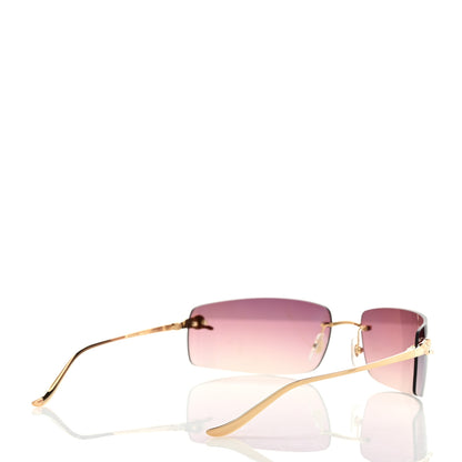 Cartier Panthere De Cartier Sunglasses CT0503S Gold 4 of 7