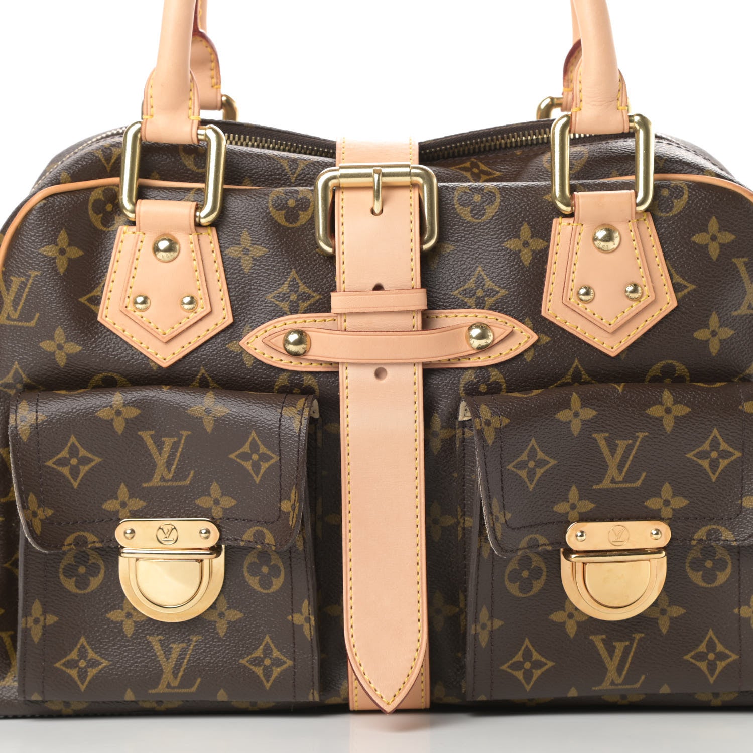 Louis Vuitton Monogram Manhattan GM 8 of 15