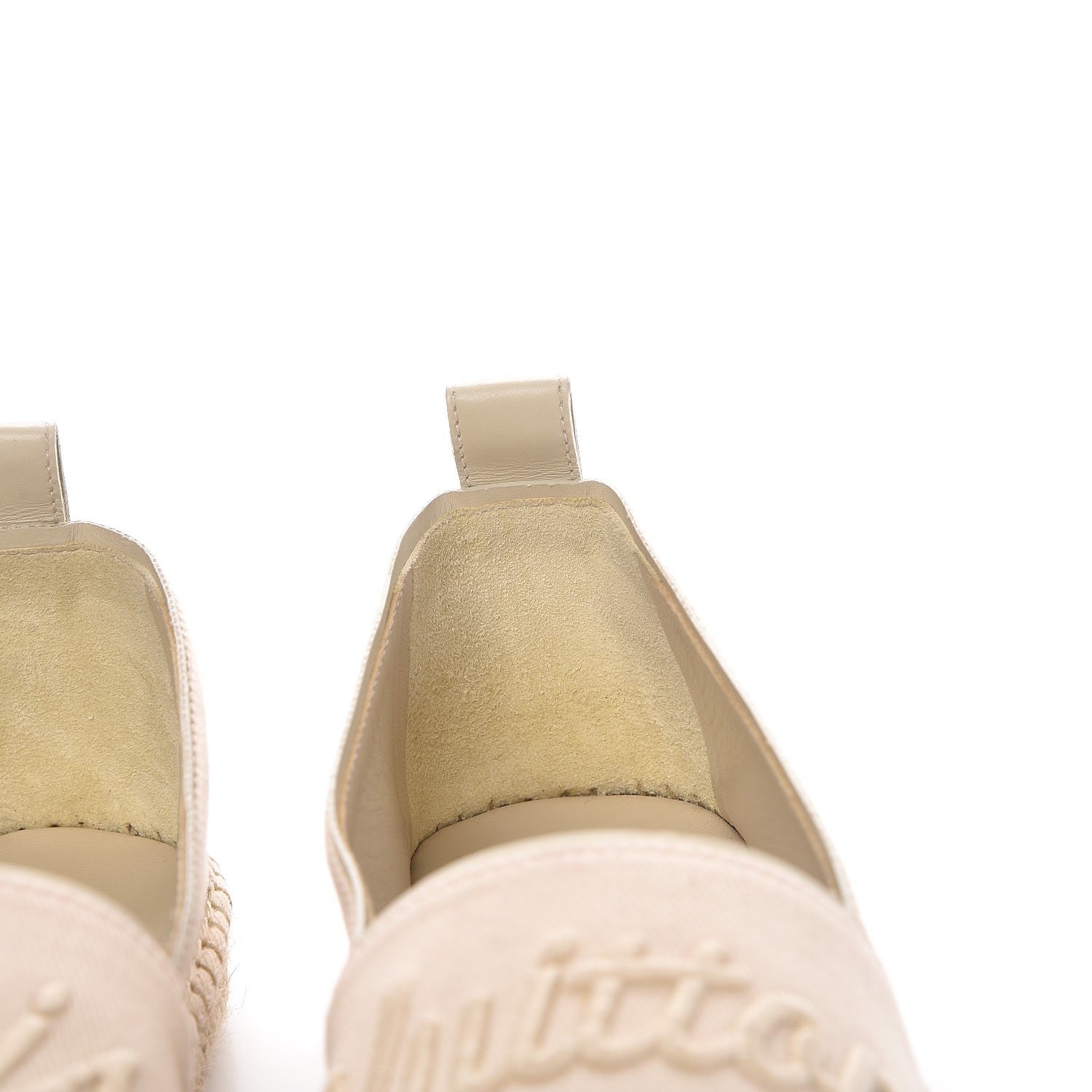 Louis Vuitton Canvas Waterfall Espadrille Flats 39.5 Ecru 9 of 12