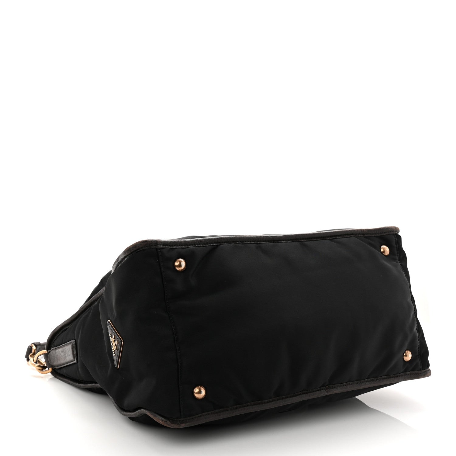 Prada Tessuto Nylon Double Zip Logo Tote Black 1825634 – FASHIONPHILE