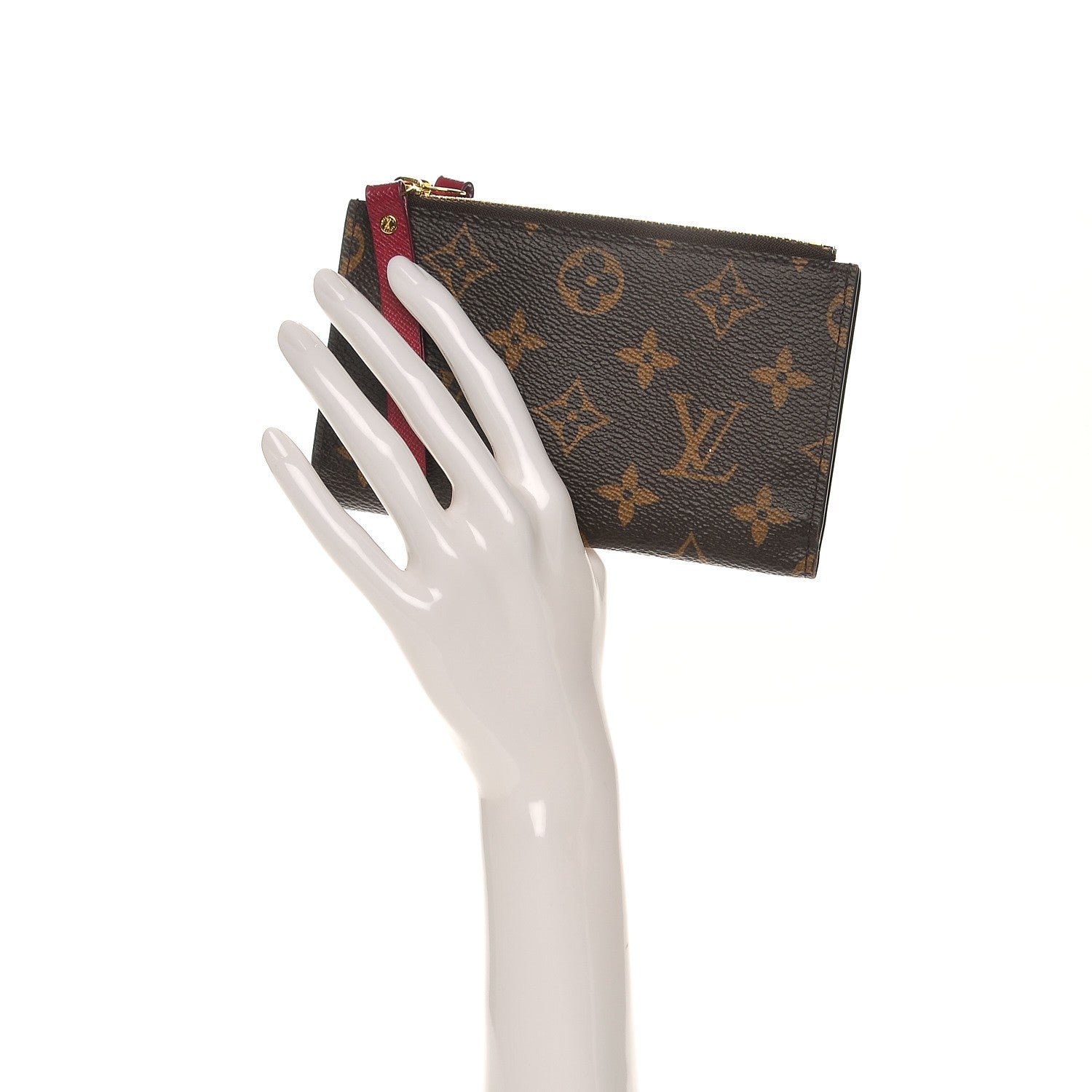 Louis Vuitton Monogram Adele Compact Wallet Fuchsia 2 of 7