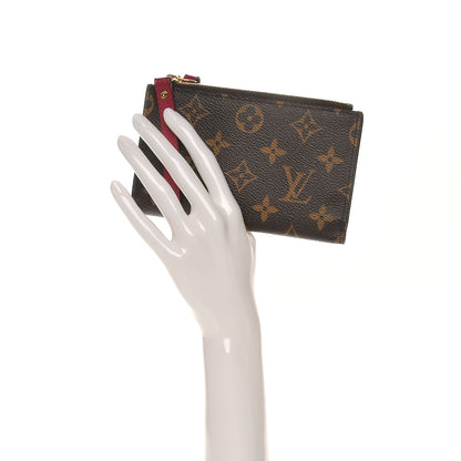 Louis Vuitton Monogram Adele Compact Wallet Fuchsia 2 of 7