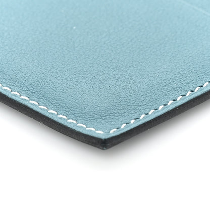 Hermes Swift Citizen Twill Card Case New Bleu Jean 8 of 10
