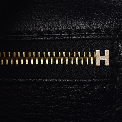 Hermes Togo Matte Alligator Birkin Touch 30 Black 17 of 40