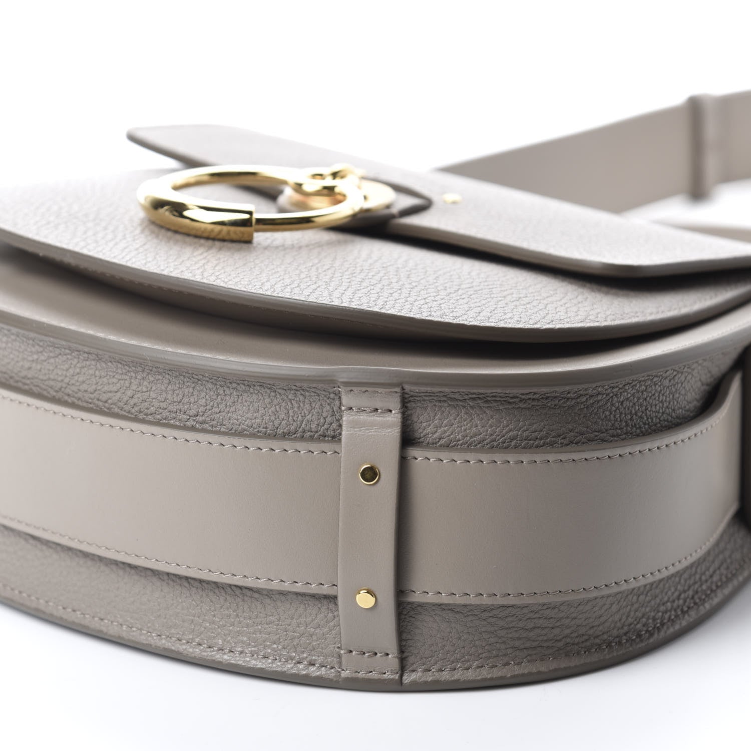Chloe Calfskin Large Tess Bag Motty Grey 8 of 10