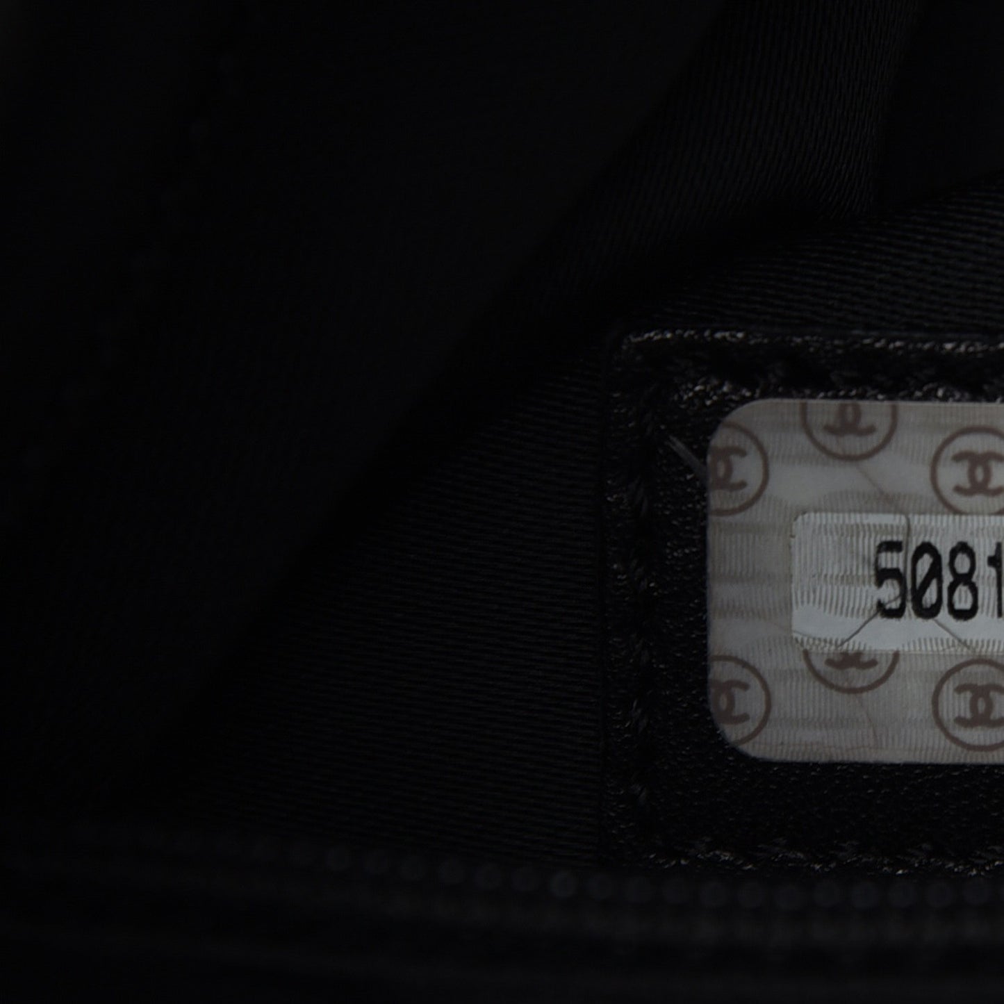 Caviar Flap Shoulder Bag Black