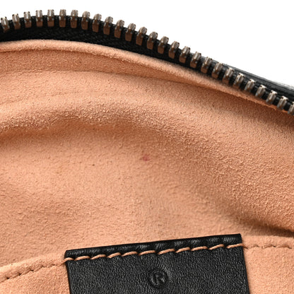 Gucci Calfskin Matelasse GG Marmont Belt Bag 85 34 Black 11 of 11