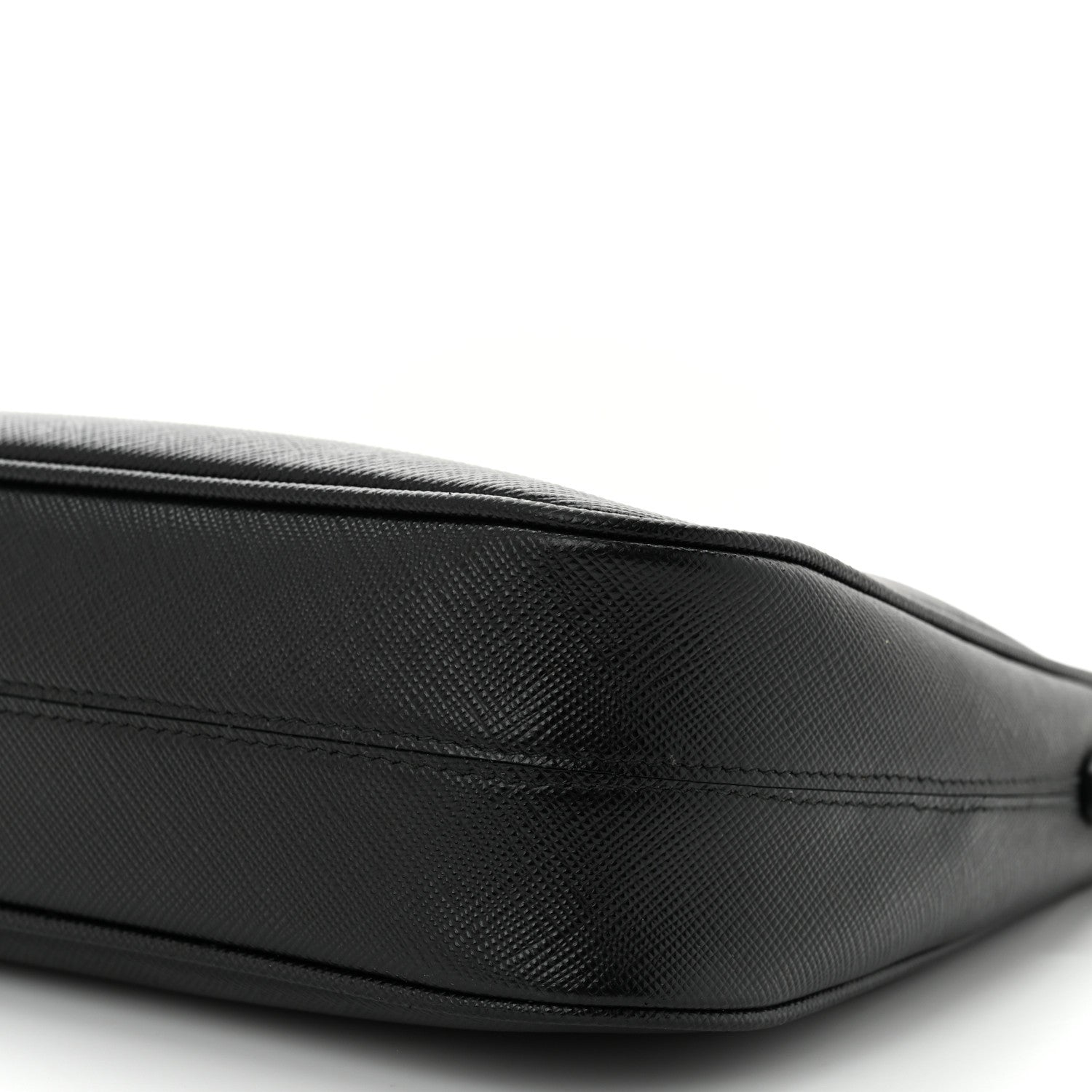 Prada Saffiano Lux Re-Edition 2005 Shoulder Bag Black 11 of 11