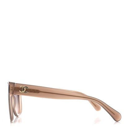Chanel Acetate Butterfly CC Sunglasses 5386 Light Pink 3 of 8