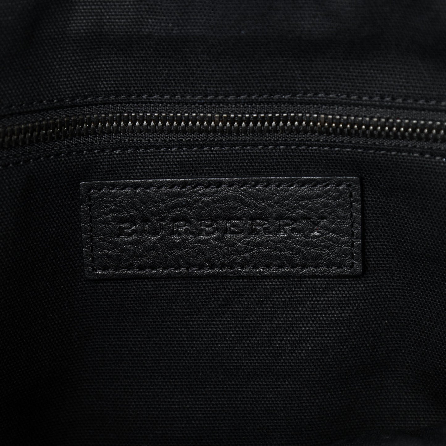 Brit Canvas Mega Check Grainy Calfskin Messenger Bag