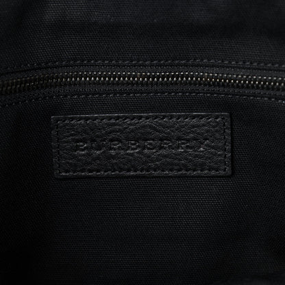 Burberry Brit Canvas Mega Check Grainy Calfskin Messenger Bag 5 of 11