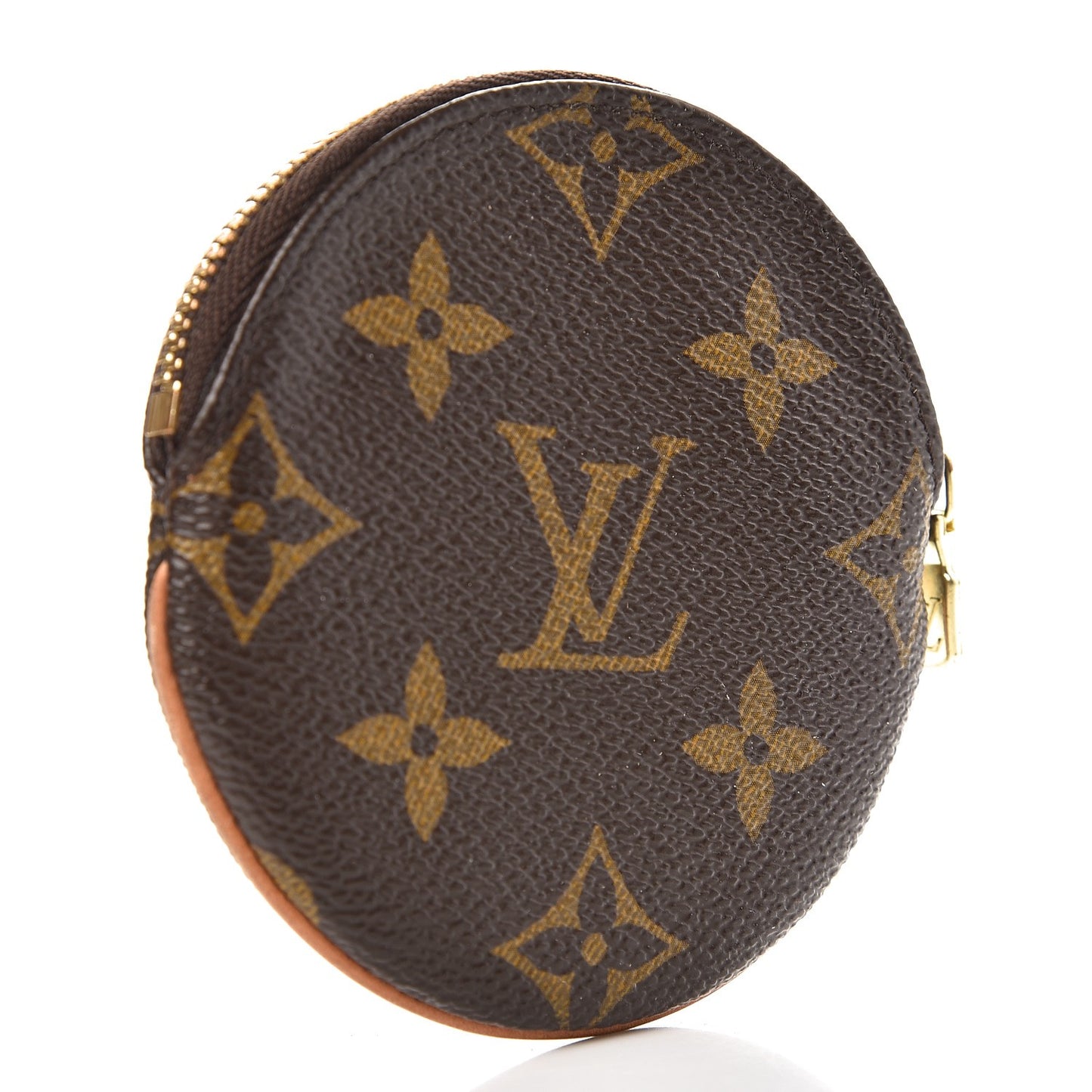 Monogram Round Coin Purse