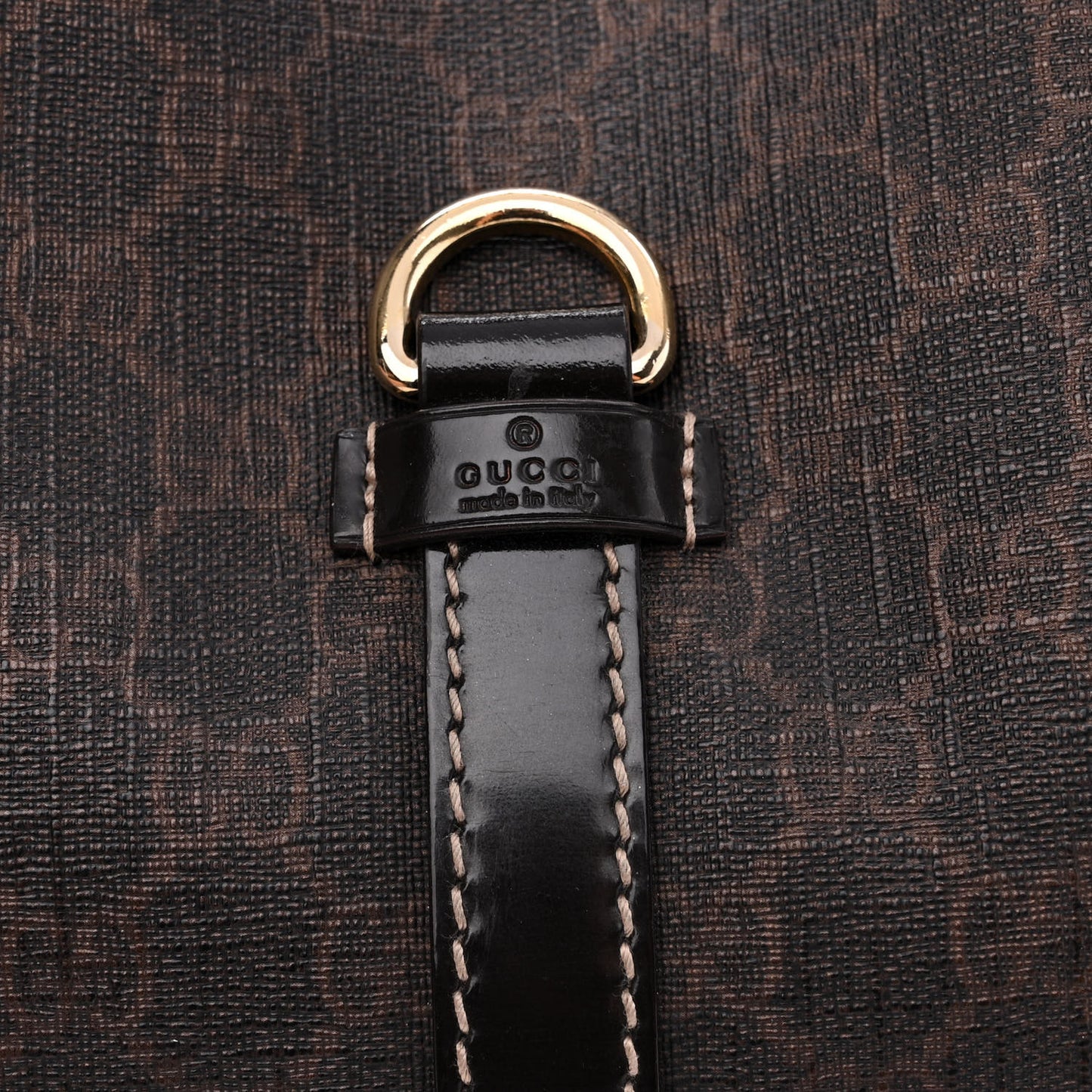 GG Plus Monogram Medium Joy Shoulder Bag Dark Brown