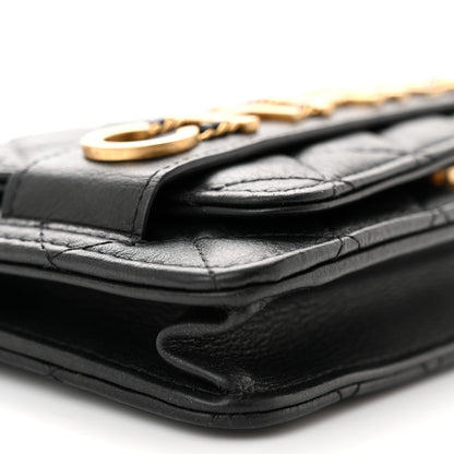 Chanel Calfskin Quilted Small Enchained Flap Black 10 of 13