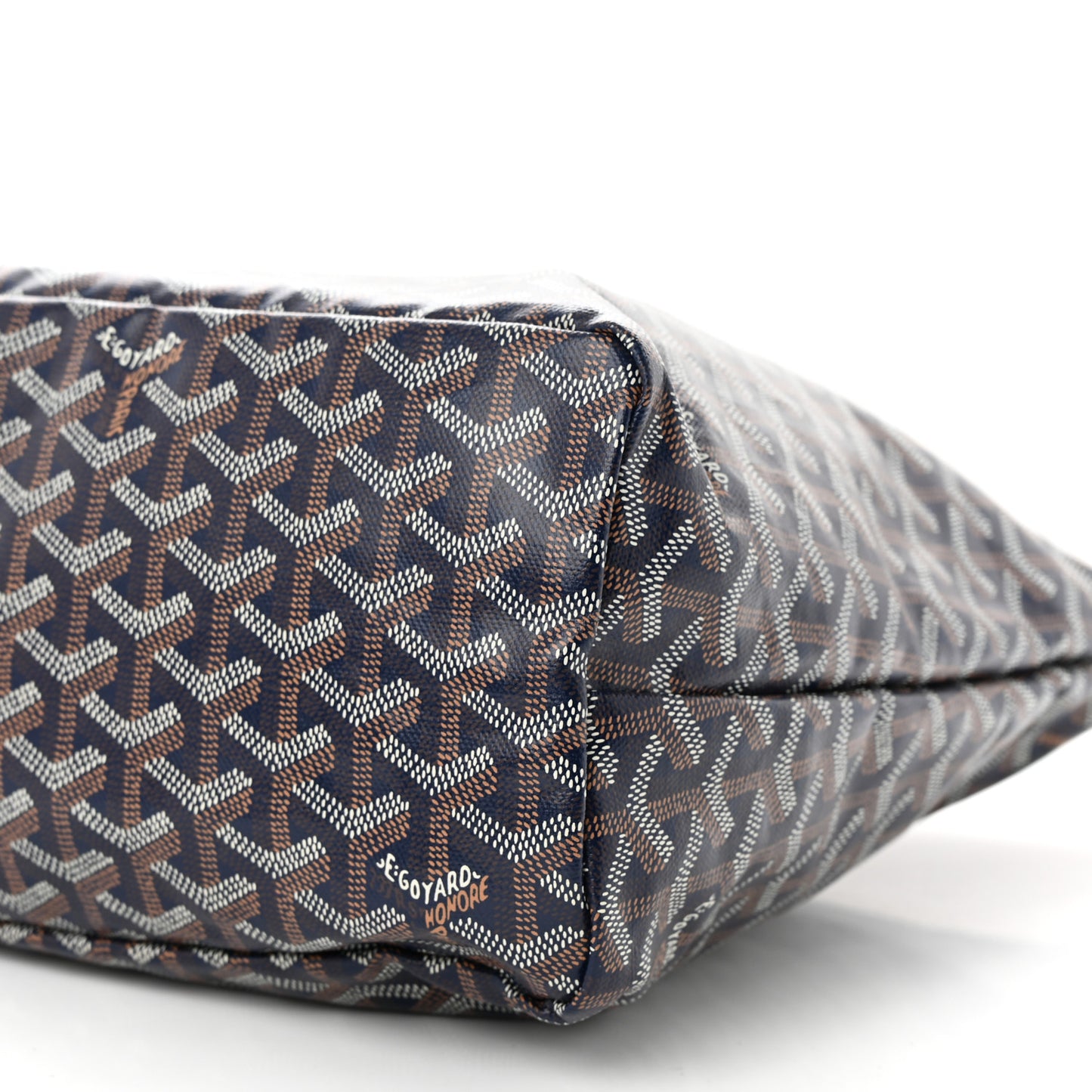 Goyardine Boheme Hobo Navy Blue
