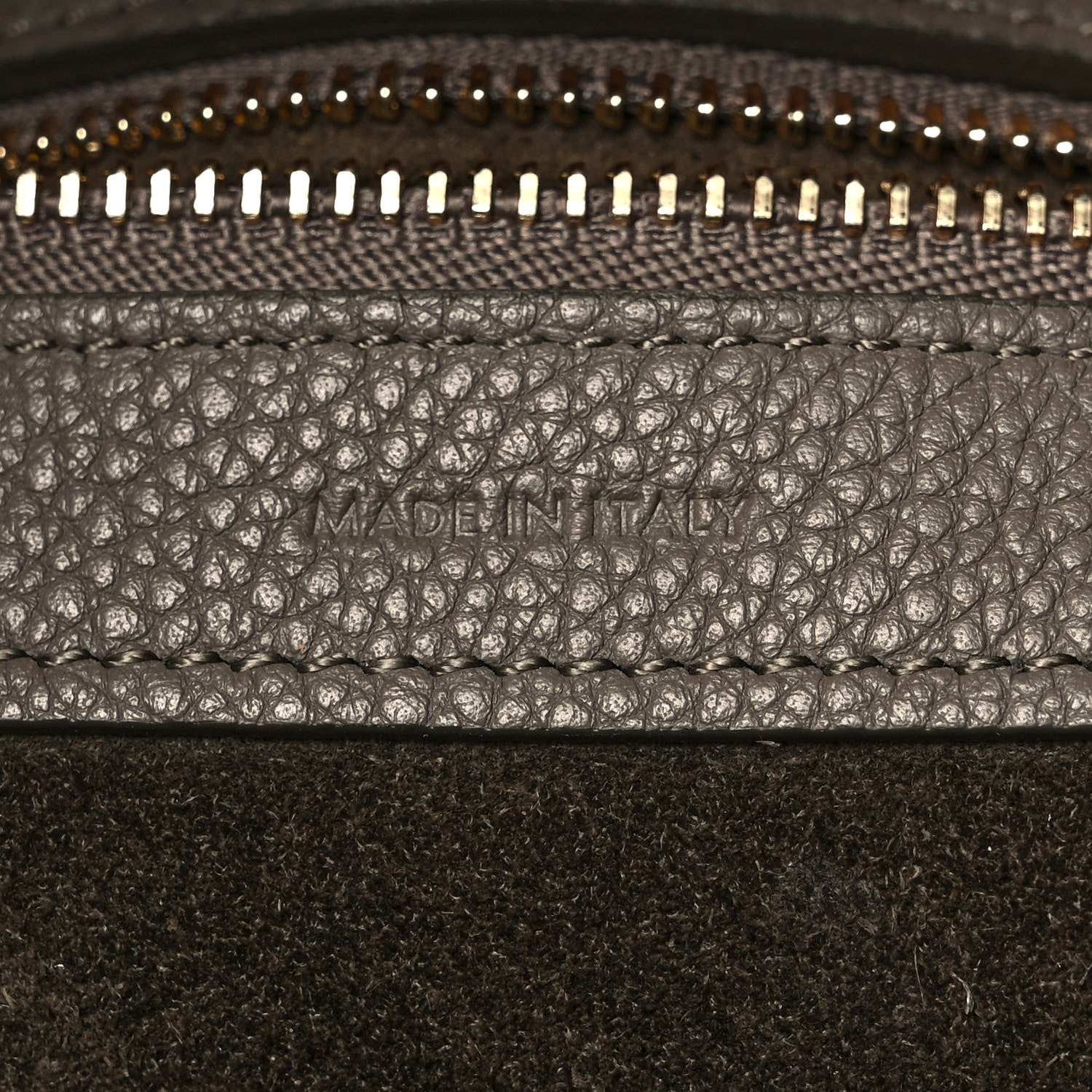 Celine Soft Grained Calfskin Small Belt Cabas Phantom Taupe 6 of 10