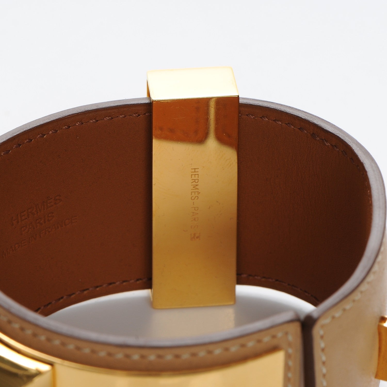 Hermes Swift Collier de Chien CDC Bracelet S Sable 7 of 9