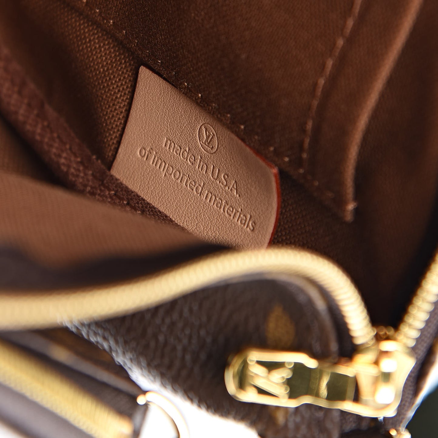 Monogram Multi Pochette Accessories Kaki