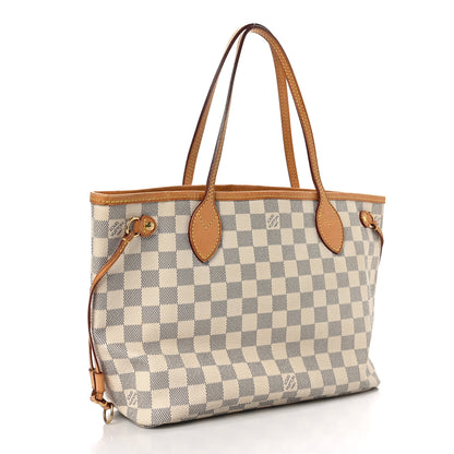 Louis Vuitton Damier Azur Neverfull PM 3 of 9