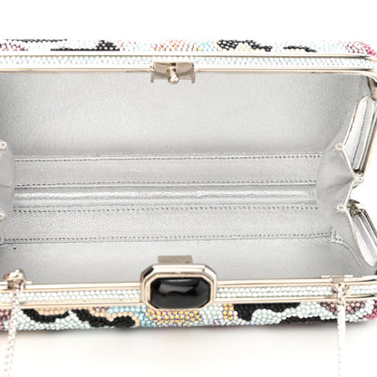 Judith Leiber Swarovski Crystal Floral Clutch Multicolor 6 of 10