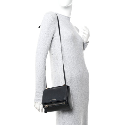 Givenchy Textured Calfskin Mini Pandora Box Crossbody Bag Black 2 of 10