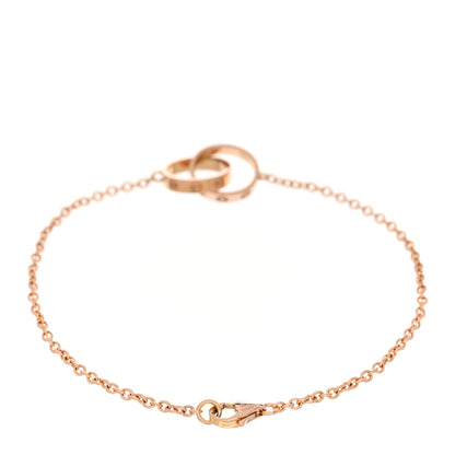 Cartier 18K Pink Gold Interlocking LOVE Bracelet 2 of 4