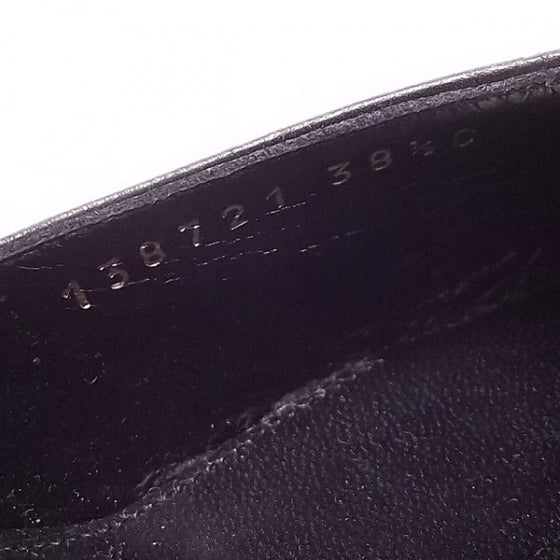 Guccissima Horsebit Hollywood Pumps 38.5 Black