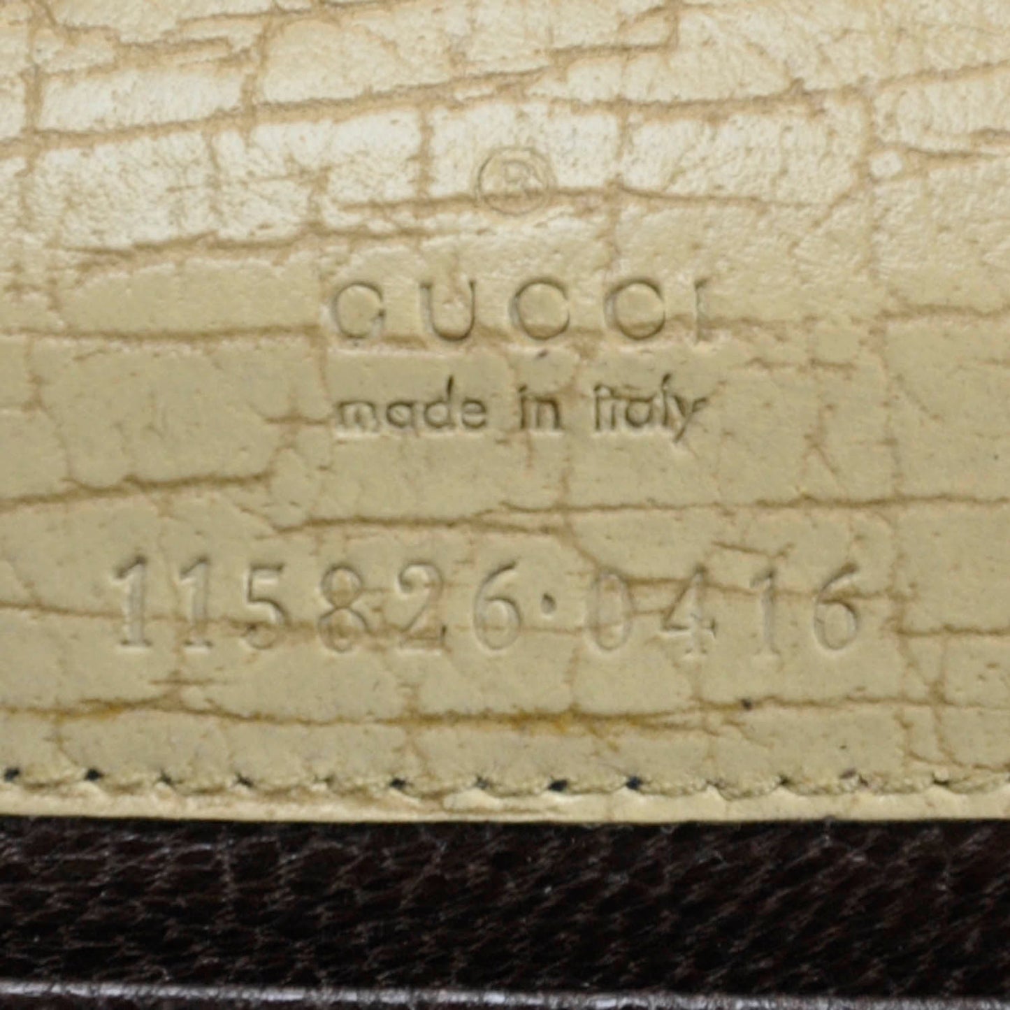 Leather Bamboo Clutch Bag