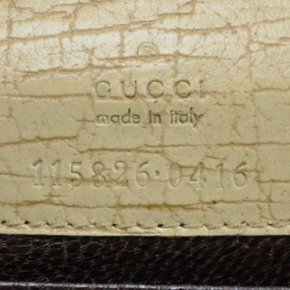 Gucci Leather Bamboo Clutch Bag 8 of 9