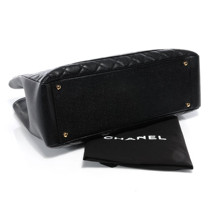 Chanel Caviar XL Grand Shopping Tote GST Black 4 of 7