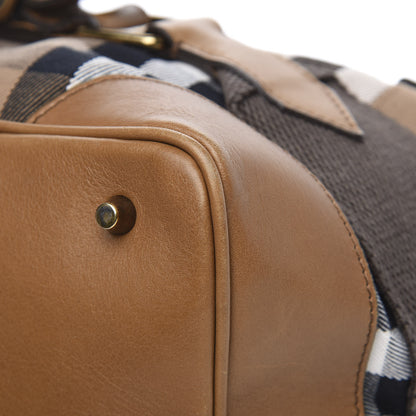 Burberry House Check Medium Brecon Tote Brown 12 of 14