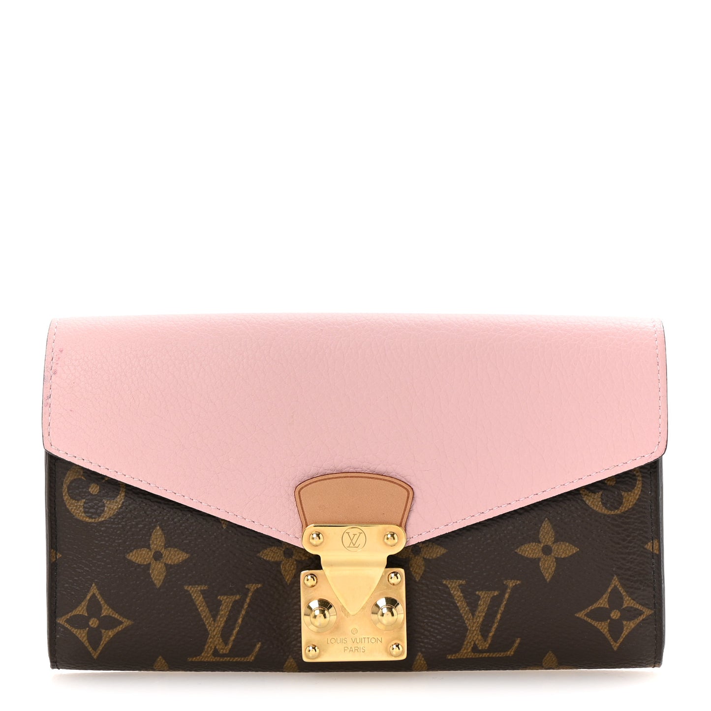 Monogram Pallas Wallet Rose Ballerine