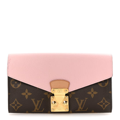 Louis Vuitton Monogram Pallas Wallet Rose Ballerine 1 of 11