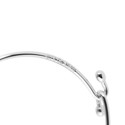 Tiffany Sterling Silver Hook Bangle Bracelet 4 of 4