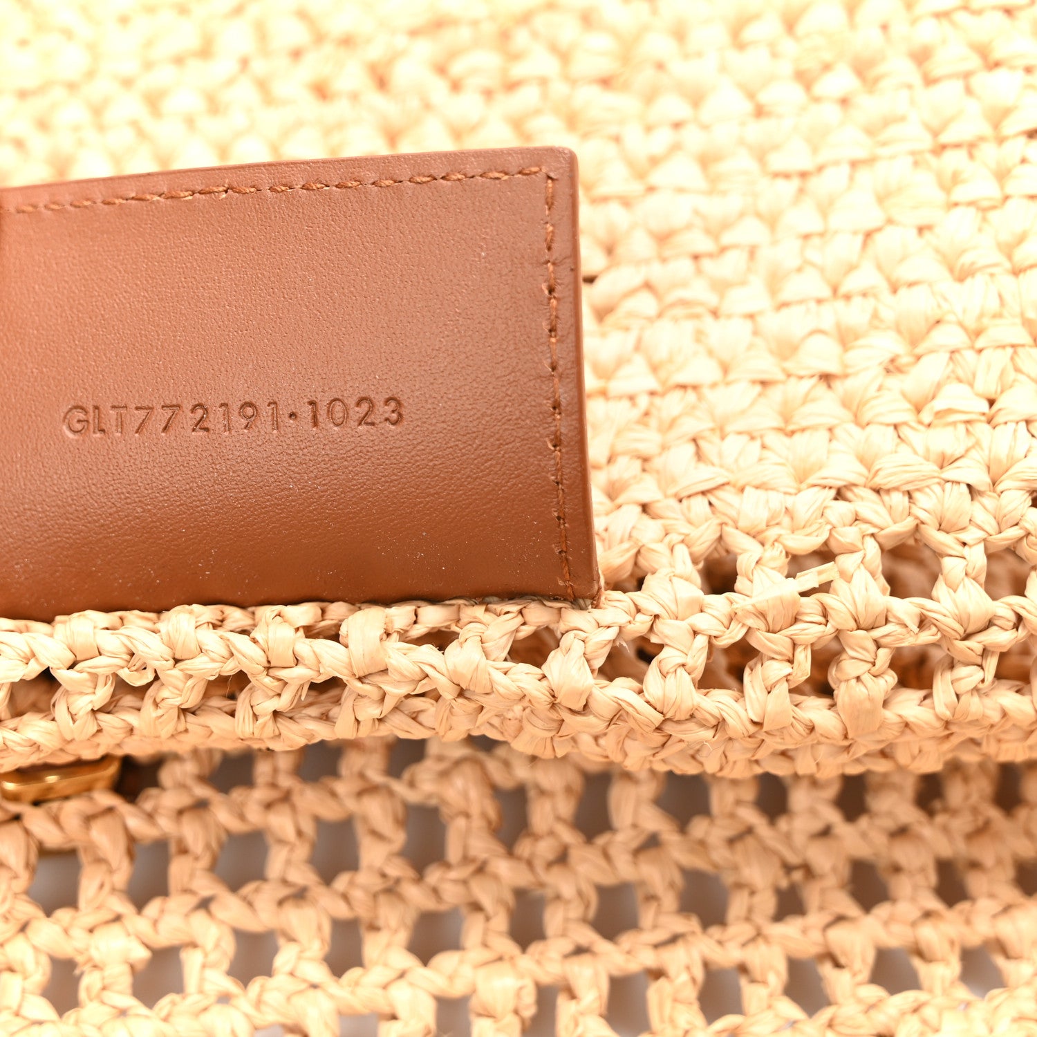 Saint Laurent Raffia Icare Shopping Tote Natural 7 of 10