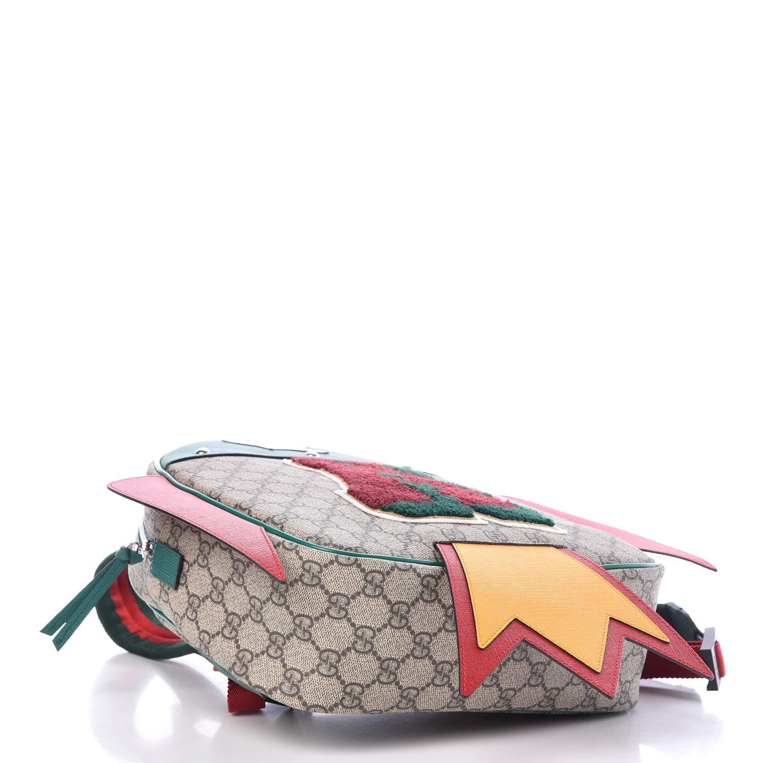 Gucci GG Supreme Monogram Small UFO Embroidered Children's Rocketship Backpack 4 of 9