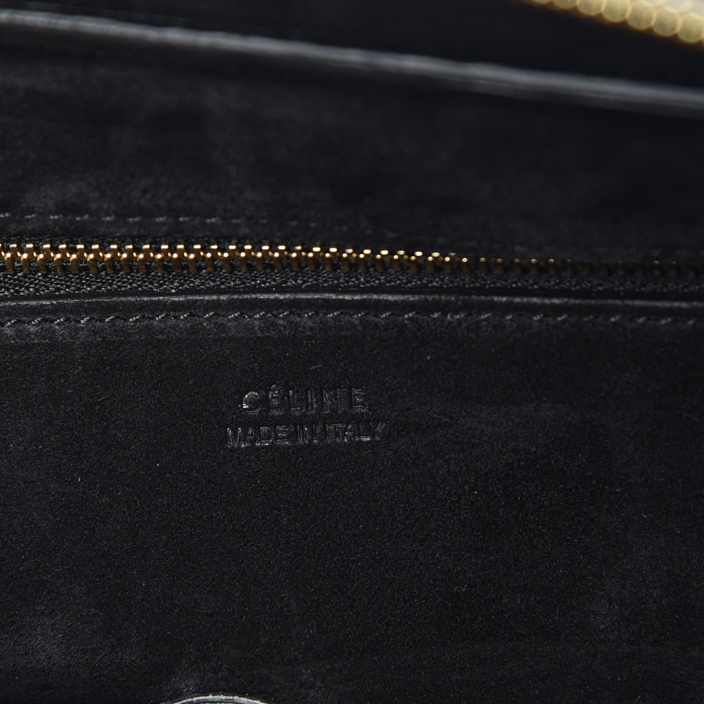 Bullhide Calfskin Medium Ring Bag Black