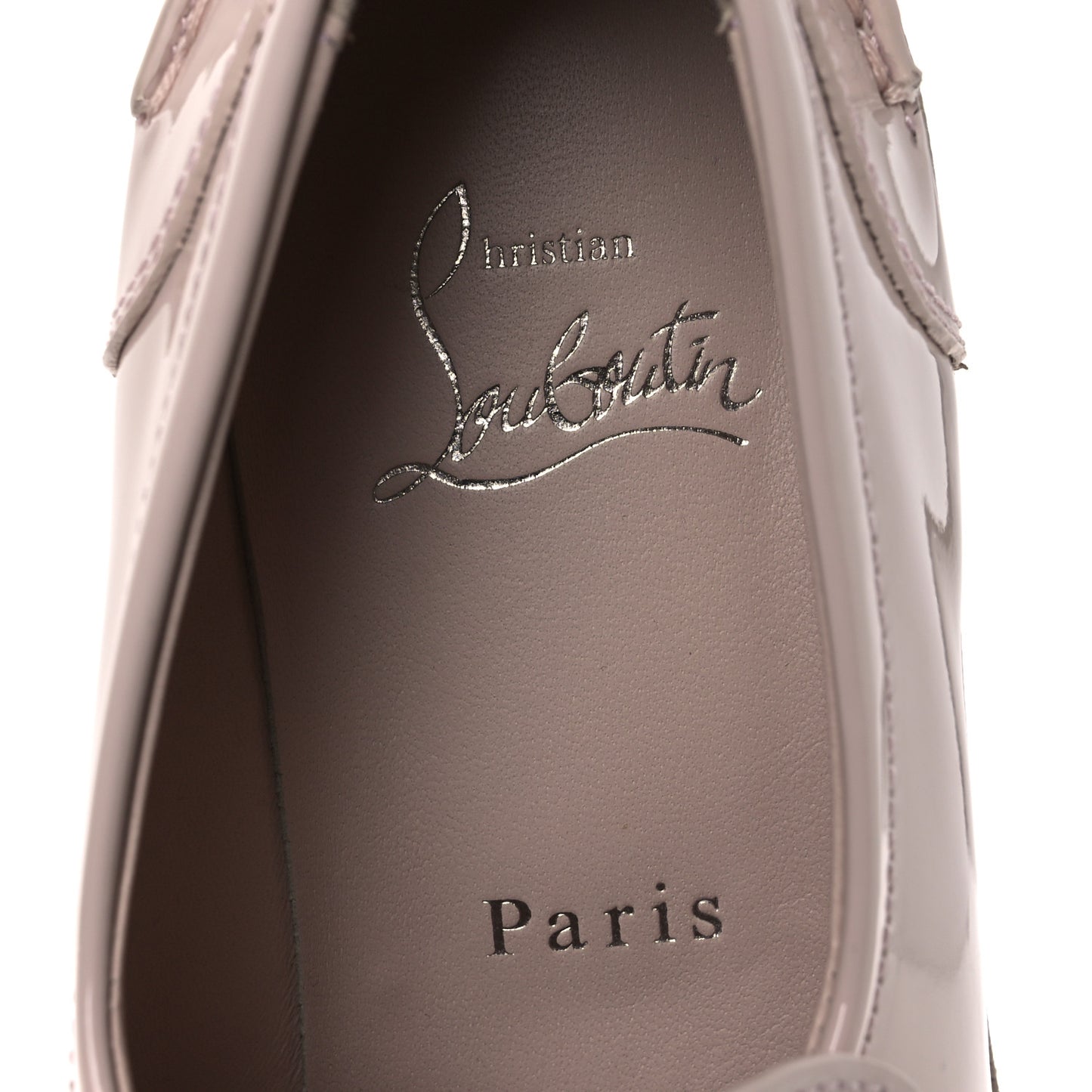 Patent Womens CL Moc Lug Flat Loafers 36 Leche